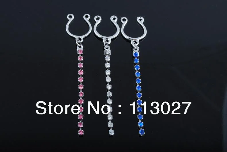 Бесплатная доставка клип на Поддельные соски кольцо ювелирные изделия для