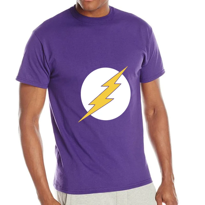Novelty Loose T Shirts Hot Sitcoms The Big Bang Theory Summer Print Casual Short Sleeve Men Shirt Tee Round Neck Men's T-shirt | Мужская