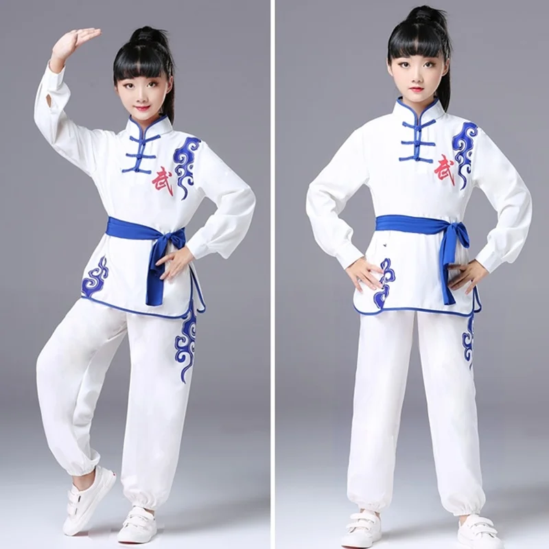 Одежда для кунг фу детский онлайн магазин традиционный костюм Тан китайская