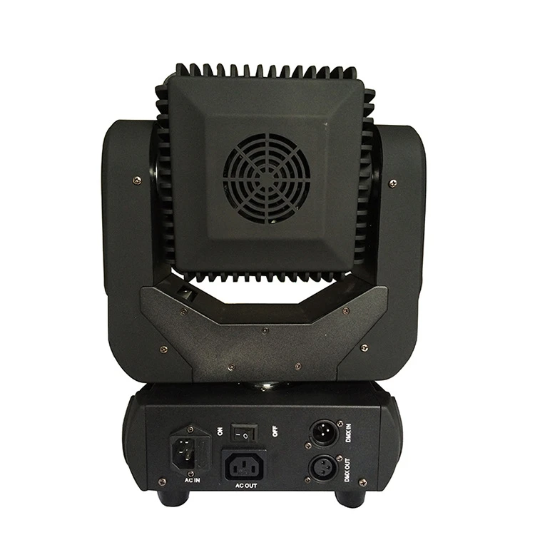 LED 9*12W RGBW Matrix Wash Moving Head Light Professional DMX 512 Dj Disco Wedding Party Event Stage Effect Beam | Лампы и освещение