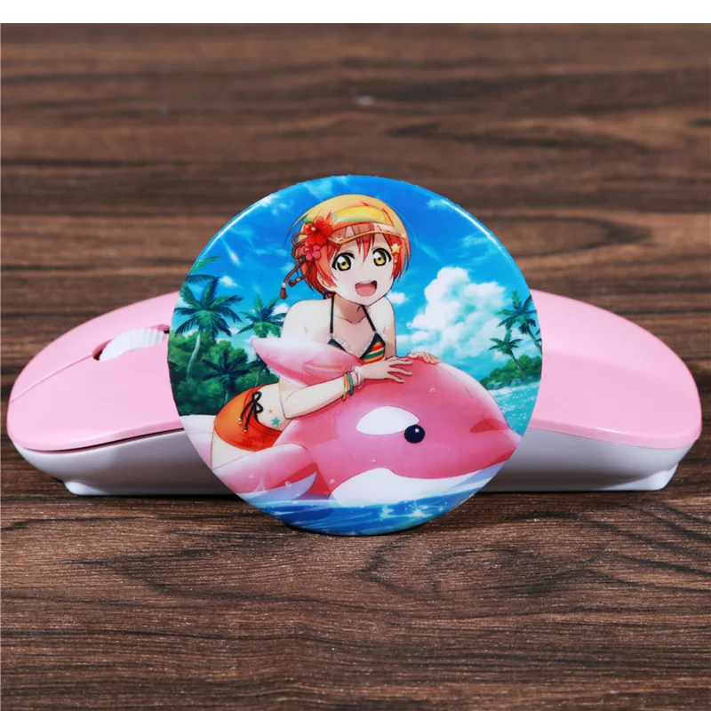 FFFPIN 5,8 см большая брошь Lovelive нагрудник Япония Аниме Любовь живой значок булавка монета Косака Хонока Сонода Уми значок ткань рюкзак