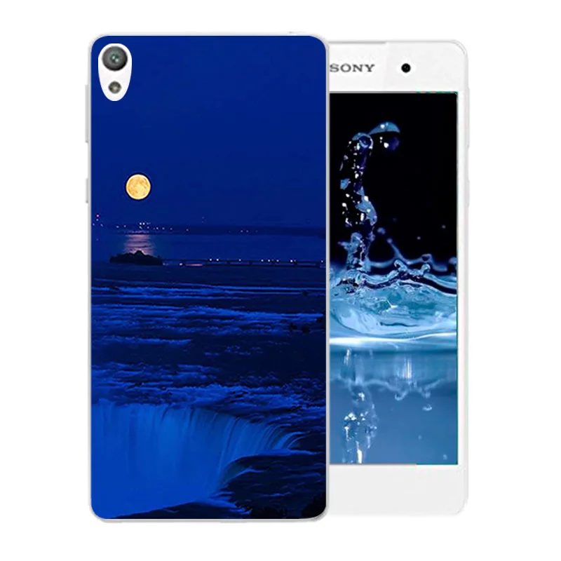 Phone Case Pattern Soft Silicone Coque For Sony Xperia E5 E 5 F3311 F3313 TPU Cover Night Sky Shell |