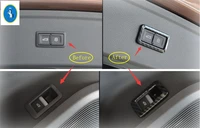 rear tail trunk tailgate door button switch control panel cover trim fit for audi q5 2018 2022 car interior decoration parts