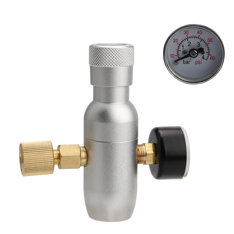 Homebrew Регулируемый CO2 зарядное устройство комплект, 3/" регулируемый портативный CO2 бочонок зарядное устройство для homebrew пивные аксессуары
