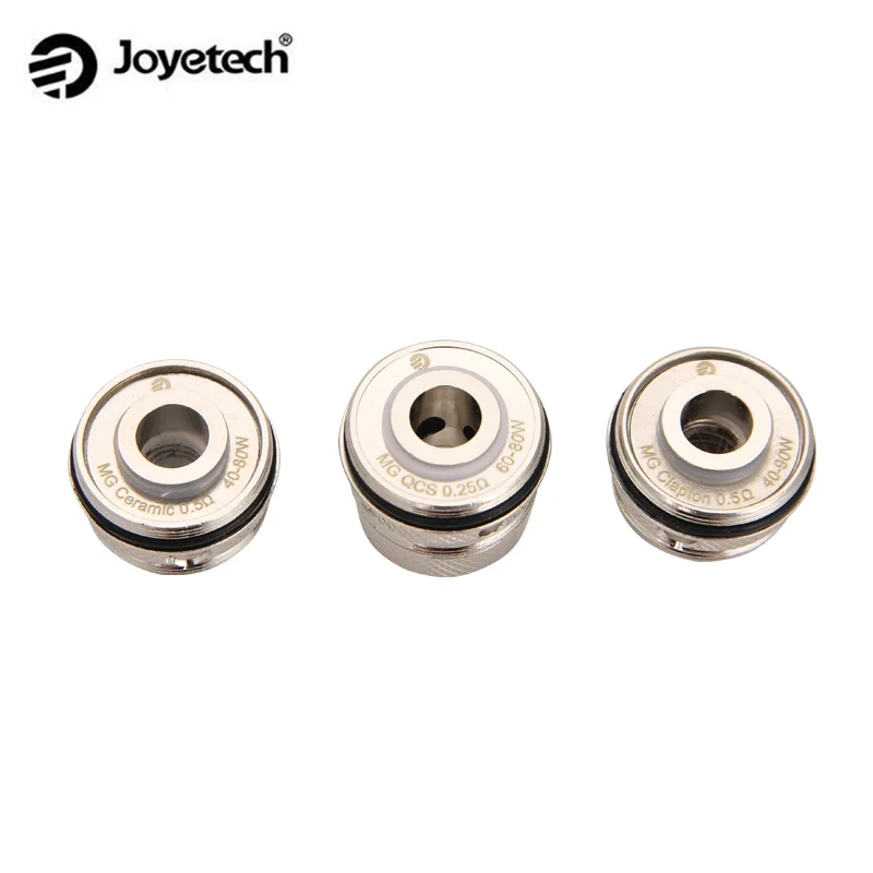 Оригинальная катушка Joyetech MG ceramic 0.5ohm/MG Clapton QCS 0.25ohm для распылителя Ultimo 5 шт./лот|ceramic
