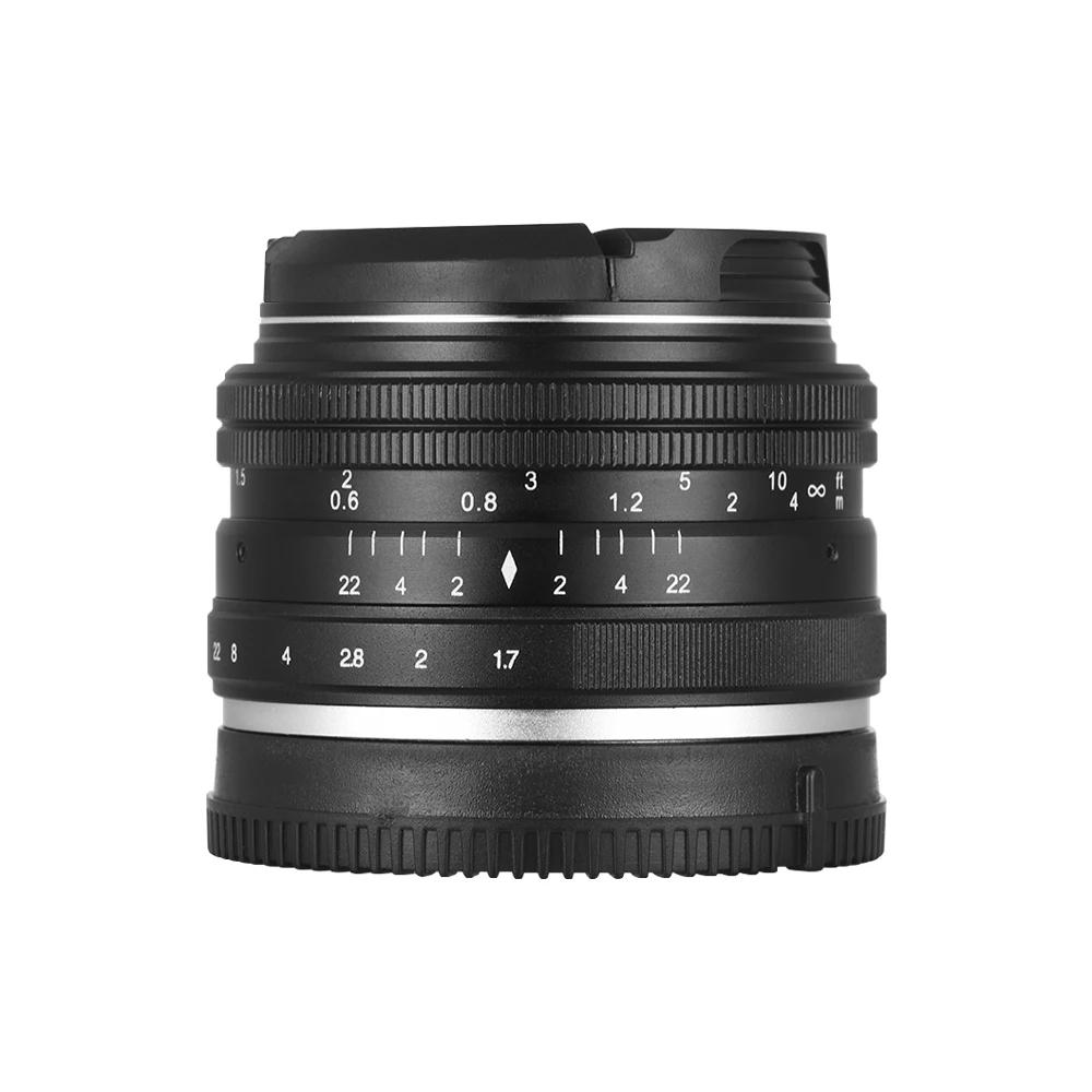 35 мм F1.7 большая апертура ручной основной фиксированный объектив для sony E-Mount цифровых беззеркальных камер NEX 3 NEX 3N NEX 5 NEX 5T NEX 5R