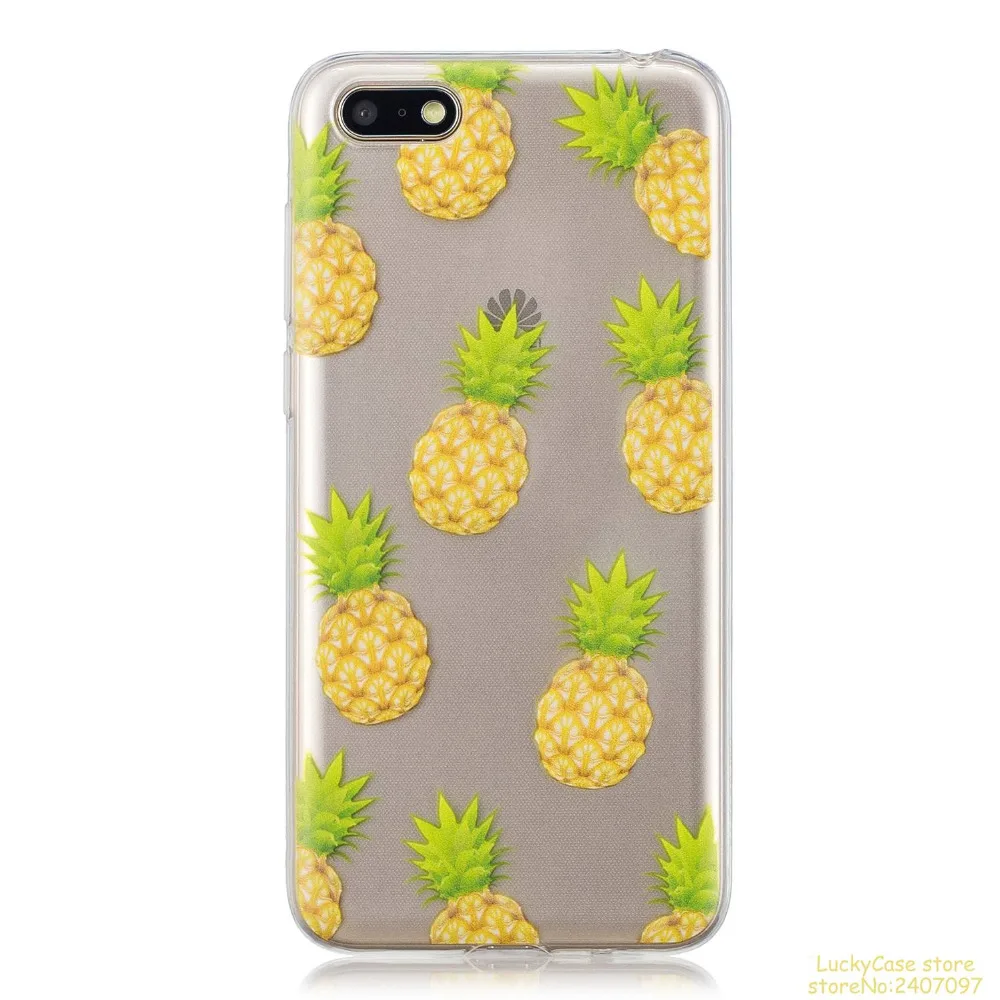 For Huawei Y5 2018 phone case conque etui caso capa Lovely Stylish Printing Soft Silicone TPU cover fundas | Мобильные телефоны и