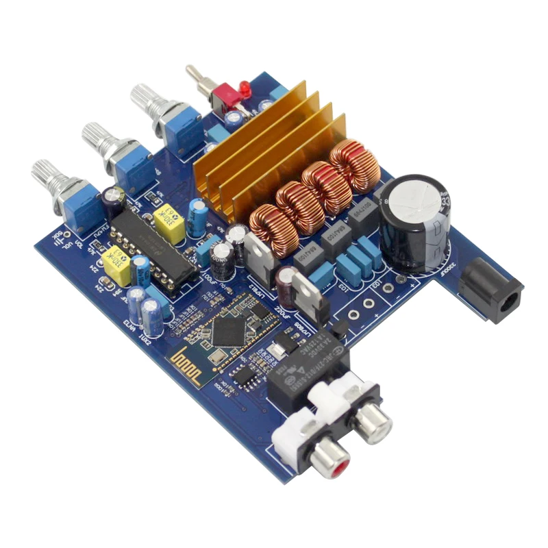 Aiyima TPA3116 + LM1036 Bluetooth Усилители домашние доска CSR4.0 класса D 2.0 аудио 50 Вт Поддержка ВЧ