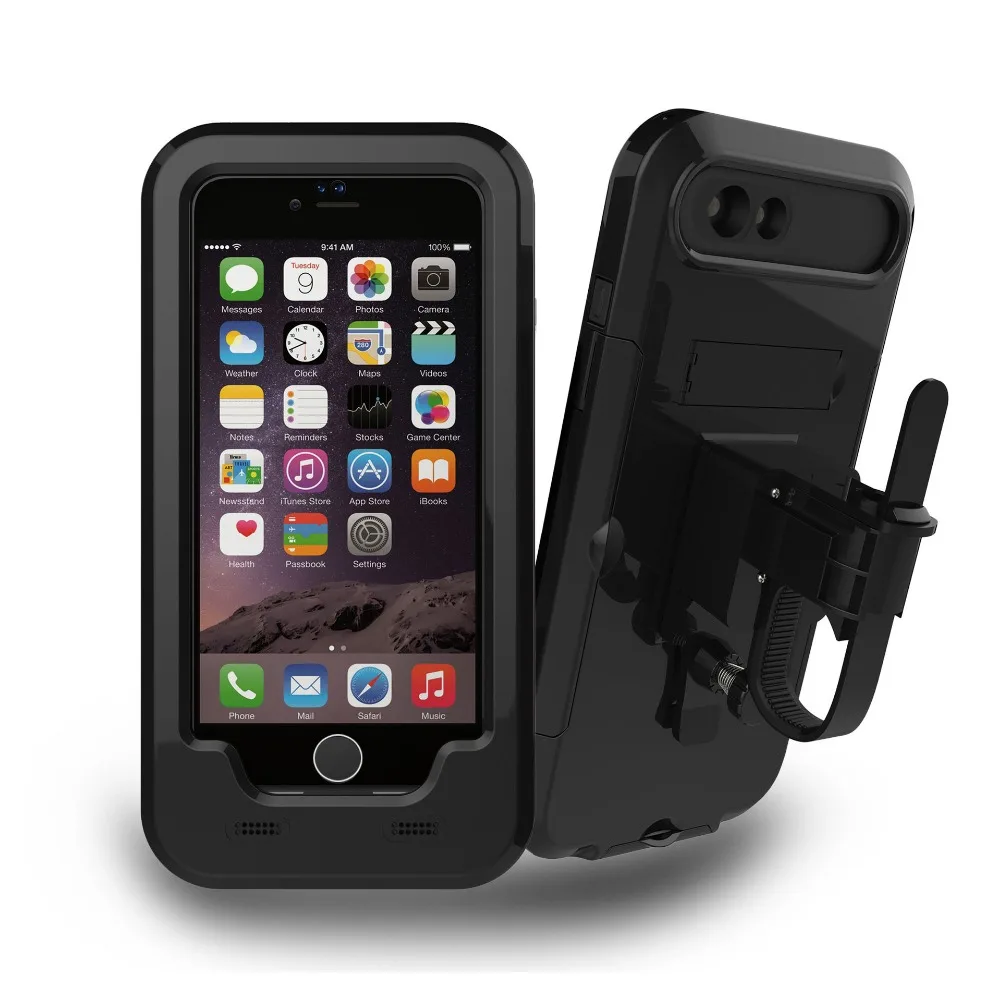 Waterproof Shockproof Bike Bicycle Motorcycle Handlebar Mount Holder Phone cases for iphone 6 6s 5 5s se plus 7 7plus |