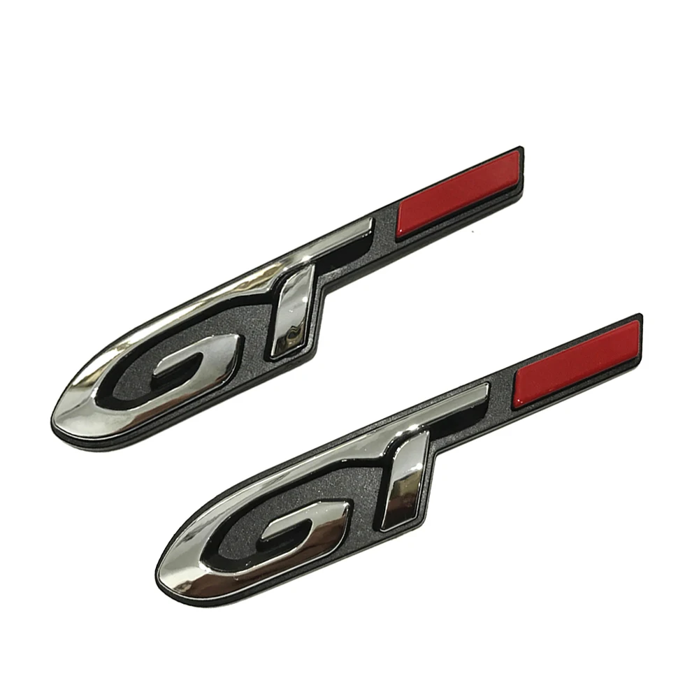 1 5 шт Автомобильный Багажник крыло Декор Наклейка GT Logo значок эмблема для Peugeot 307
