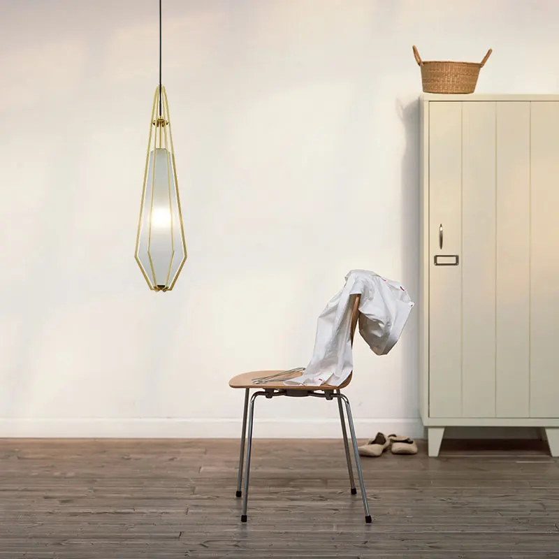 

Nordic Chandelier Minimalist Loft Birdcage Pendant Lights Hand Lamp Dining Room Pendant Lamps Indoor Decoration Home Light