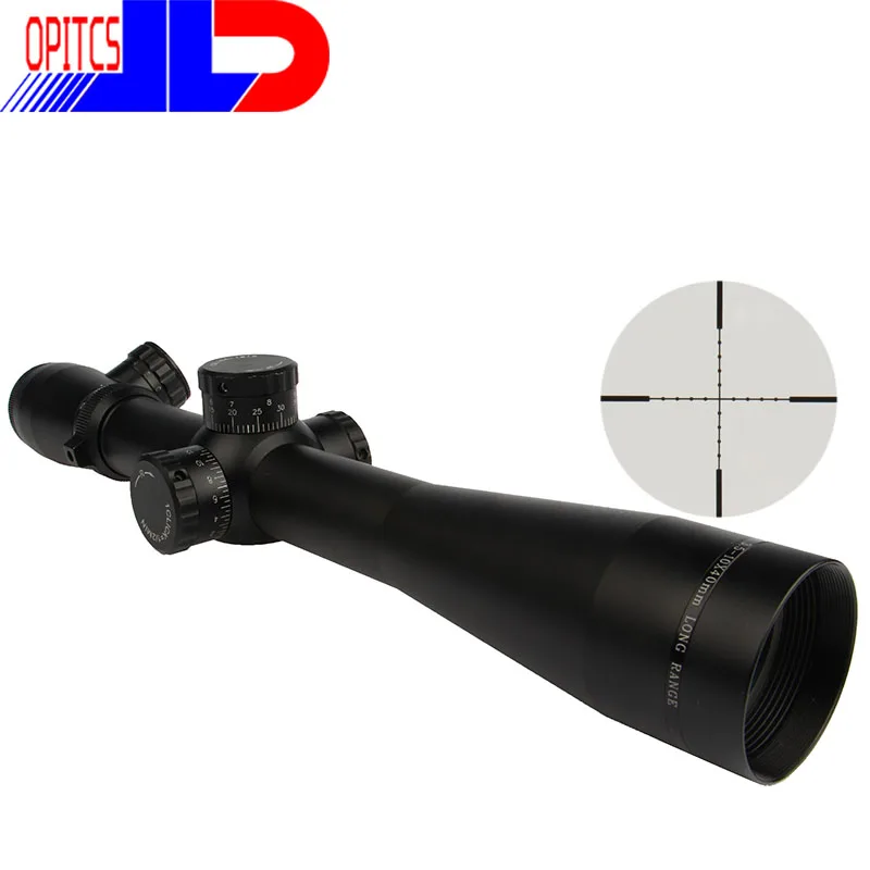 Hunting 3.5-10x40E Rifle Scope Red Illuminated Riflescope for11 level controls Free 20MM/11MM Mount shipping | Спорт и развлечения