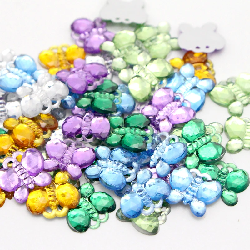 Lucia Crafts 50 шт./уп. микс Цвет Дизайн Акриловые стразы искусство s G0402|acrylic rhinestones|designer