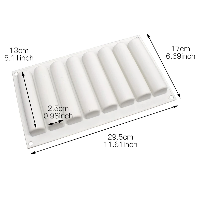 Силиконовая форма для выпечки пудинга слоеного мусса шоколадных конфет