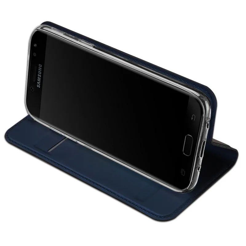 Роскошный кожаный чехол на магнитной застежке для Samsung Galaxy A7 A6 A8 Plus J4 J6 J8 J3 J5 J7 Pro A3 A5 чехол с держателем для карт