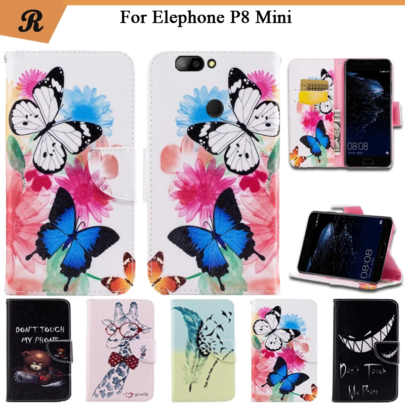 Новейший для Elephone P8 Mini чехол заводской цены роскошный классный Чехол книжка из 100%