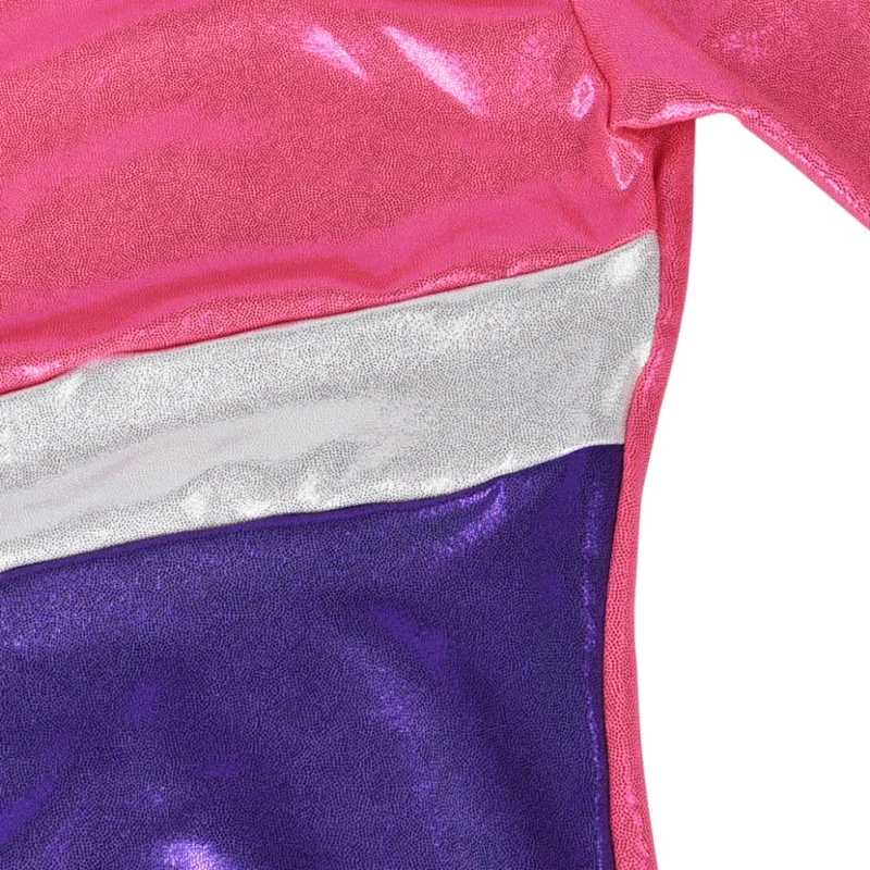 Unitards трико с длинными рукавами для девочек 2019 балетные танцевальные От 4 до 8 лет