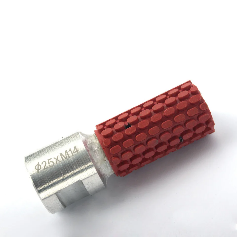 Z-LEAP, 7 шт., 1 дюйм, Алмазный барабан, 25 мм, M14 или 5/8-11, резьбовой барабан, шлифовальный круг для полировки, отверстие для раковины, мрамор, гранит, камень