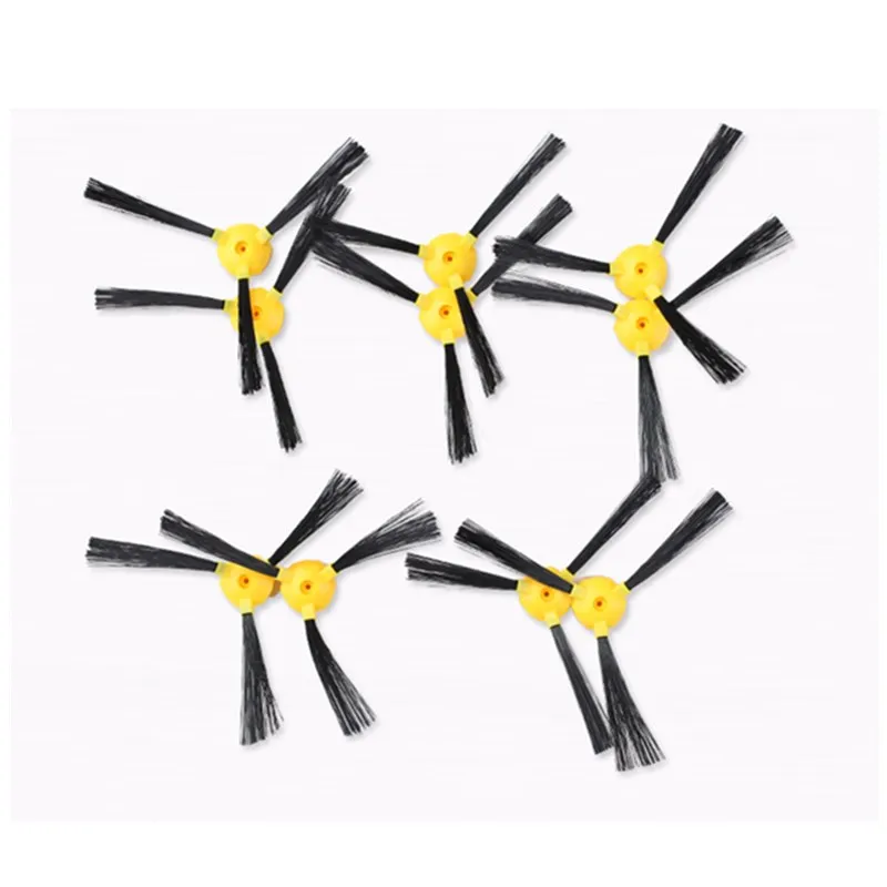 10pcs side brush Робот пылесос боковая щетка для Liectroux обновленная B2005PLUS B6009 Запчасти для роботизированного пылесоса аксессуары Замена - Цвет: 10pcs side brush