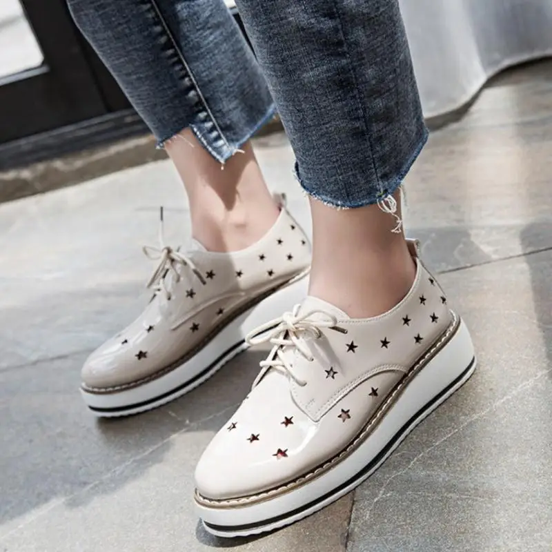 Coolcept 2019 New Arrival Women Pumps Fashion High Heel Shoes Women's Hollow Out Office Lady Daily Wedges Size 35-39 | Обувь
