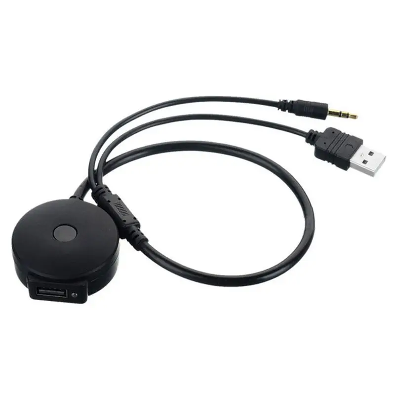 USB & 3 5 мм AUX для Bluetooth аудио Aux Женский адаптер кабель автомобиля BMW Mini Cooper|Кабели