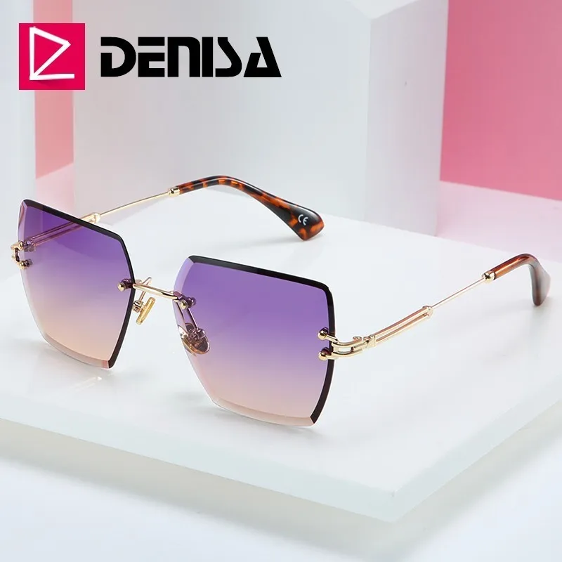 Солнцезащитные очки DENISA G18600 мужские и женские квадратные красные модные