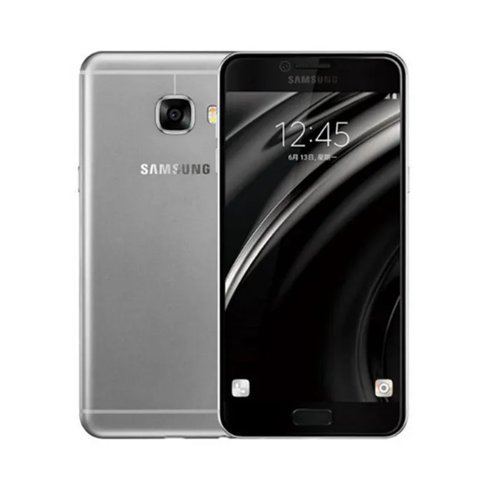 Samsung Galaxy C5 C5000, 5,2 дюймов, Восьмиядерный, 4 Гб ОЗУ, 32 ГБ/64 Гб ПЗУ, LTE, 16 МП, Android 1080 P, Wifi, две sim-карты, отремонтированный мобильный телефон