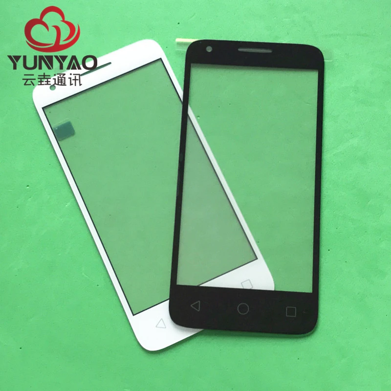 Replacement LCD Front Touch Screen Glass Outer Lens For Alcatel One Pixi 3 4.5 4027D 4027X 4027 A 50 | Мобильные телефоны и