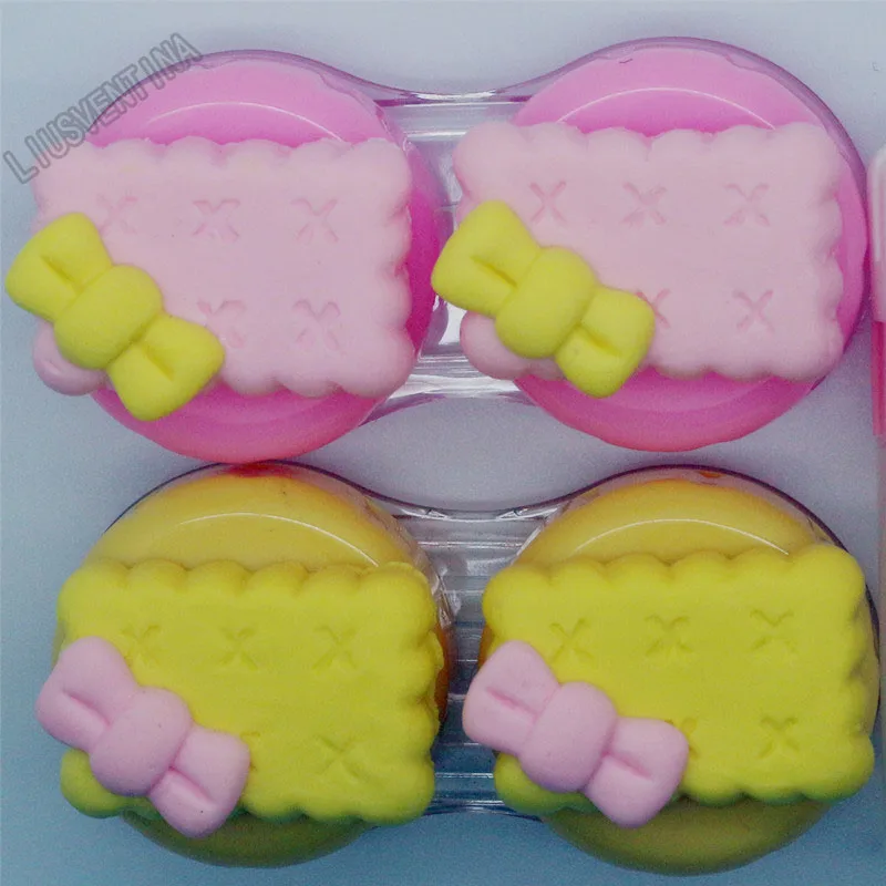 LIUSVENTINA DIY полимерный бант cooky двойной ящик для хранения американского зрачка