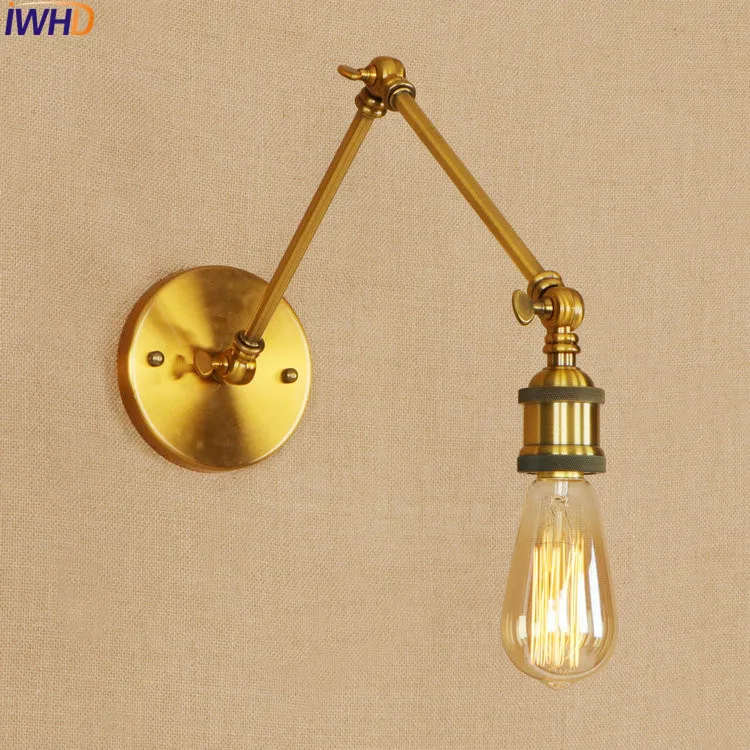 Распашные Настенные светильники Эдисона в стиле ретро | Лампы и освещение