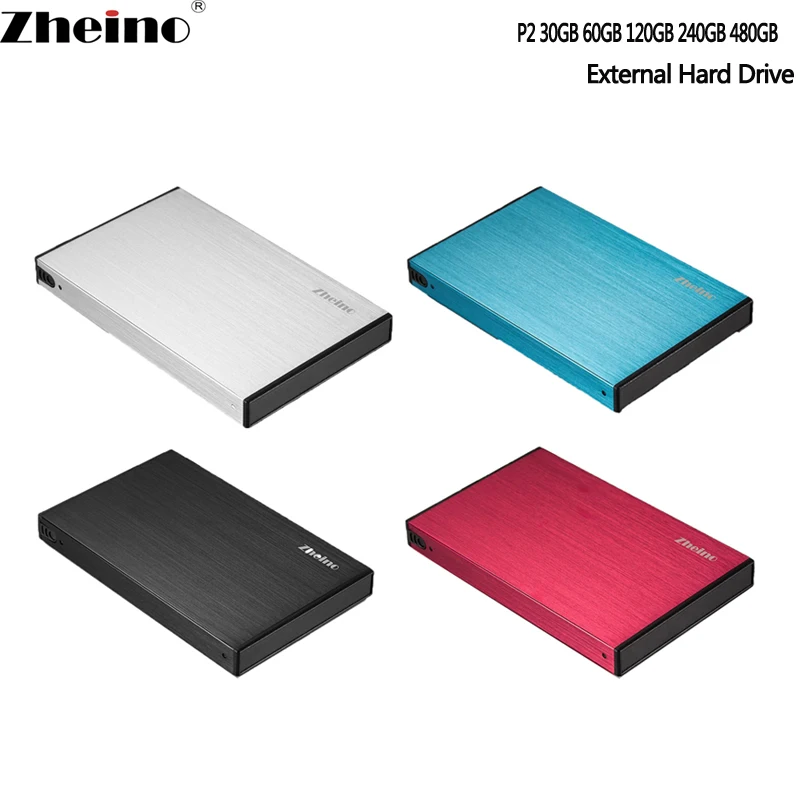 

Zheino Portable SSD USB 3.0 60GB 120GB 240GB 360GB 480GB 128GB 256GB 512GB 1TB External Solid State Hard Drive Disks