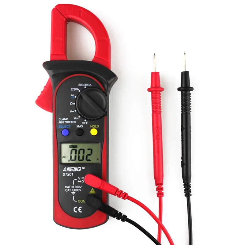 Цифровой мультиметр с ЖК-зажимом усилитель вольтметр AC/DC тестер устройства