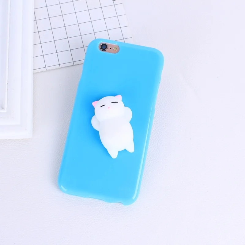 3D милый мягкий медведь печать чехол для телефона Iphone 5 5s se 6 6s 7 7plus plus iphone 8 снятия