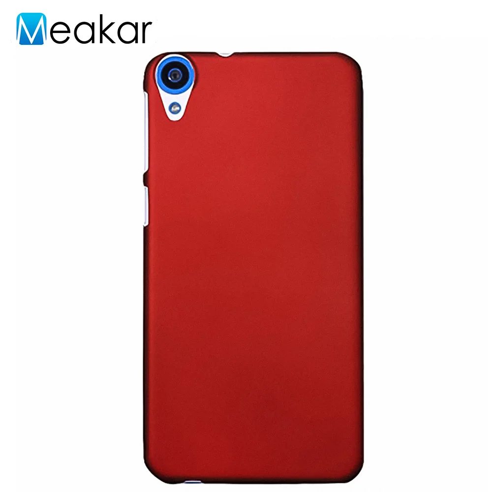 Матовая Пластик Coque 5.5For Htc Desire 820 чехол аналого-цифровой преобразователь для Htc Desire 820 820G 820S 820Q Dual Sim телефонный чехол-лента на заднюю панель - Цвет: red