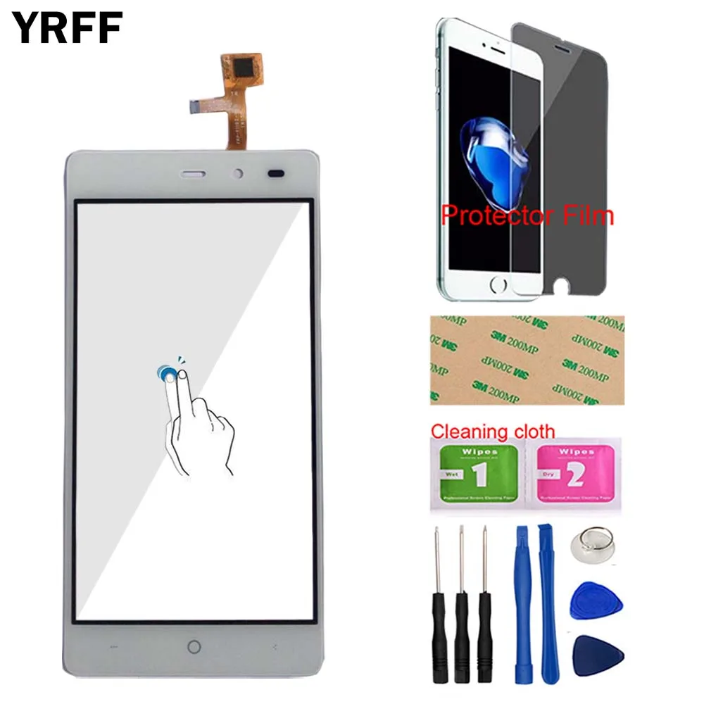 Touch Screen For BQ BQS-4526 BQS 4526 BQ-4526 Digitizer Panel Lens Sensor Front Glass Tools Protector Film | Мобильные телефоны и