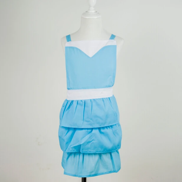 Фартуки из бутика без рисунка для взрослых или маленьких девочек Детский фартук