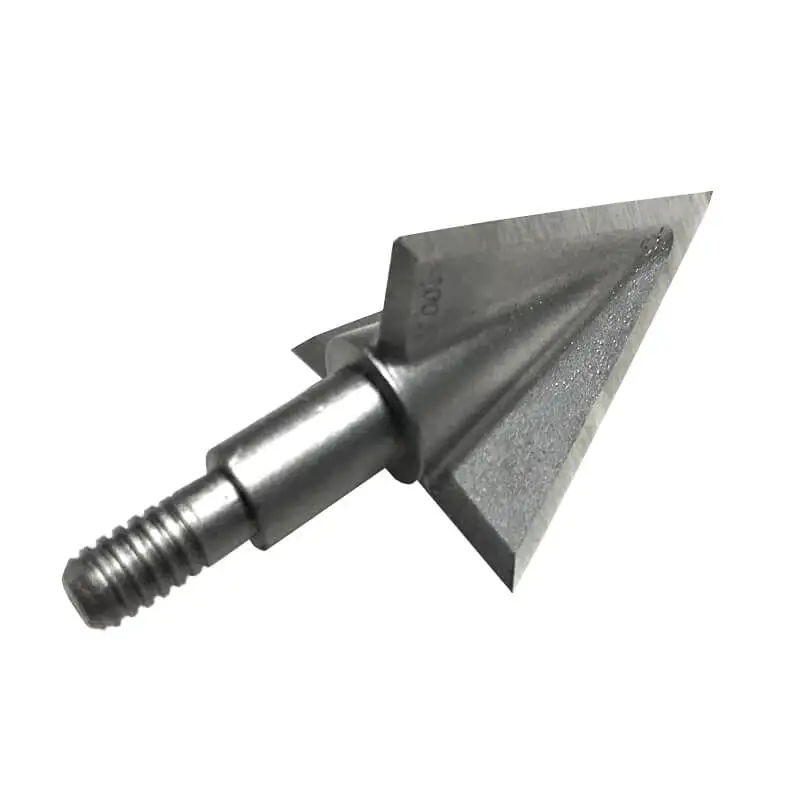 

6pcs 440C Arrow Head Broadhead 2.2" Oz Cut 3 Blade 100grain Outdoor Hunting Bow Target Shooting Archery Arrowheads Point