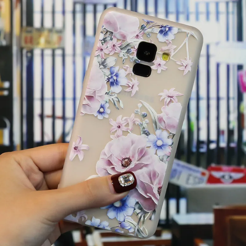 Чехол с 3D тиснением для Samsung S10 Plus S10E силиконовый чехол Galaxy A7 2018 A6 A8 A9 J6 J8 S 10 E