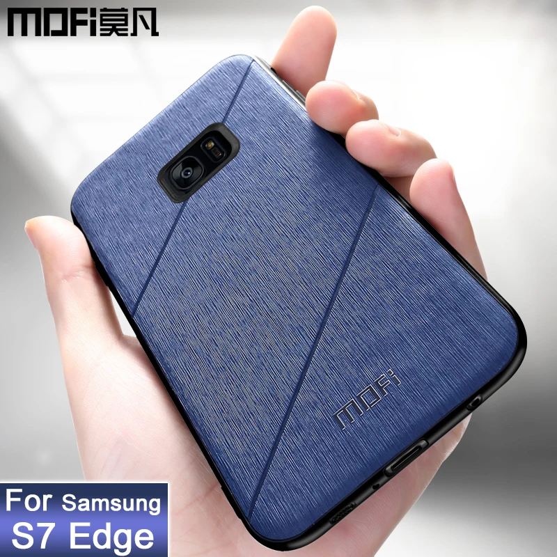 Оригинальный чехол MOFi для Samsung Galaxy S7 Edge ударопрочный роскошный чехлы телефонов