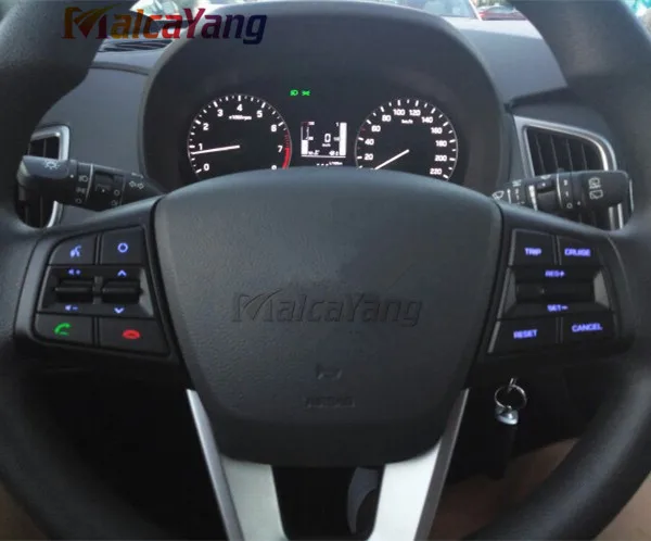 Кнопки управления рулем для hyundai ix25(creta) 1,6 л пульт дистанционного управления круизом Bluetooth кнопка с проводом