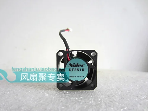 Новый Nidec 2.5cm2510 5V0.08A DF251R 05LC тихий мини вентилятор охлаждения|Кулеры и системы