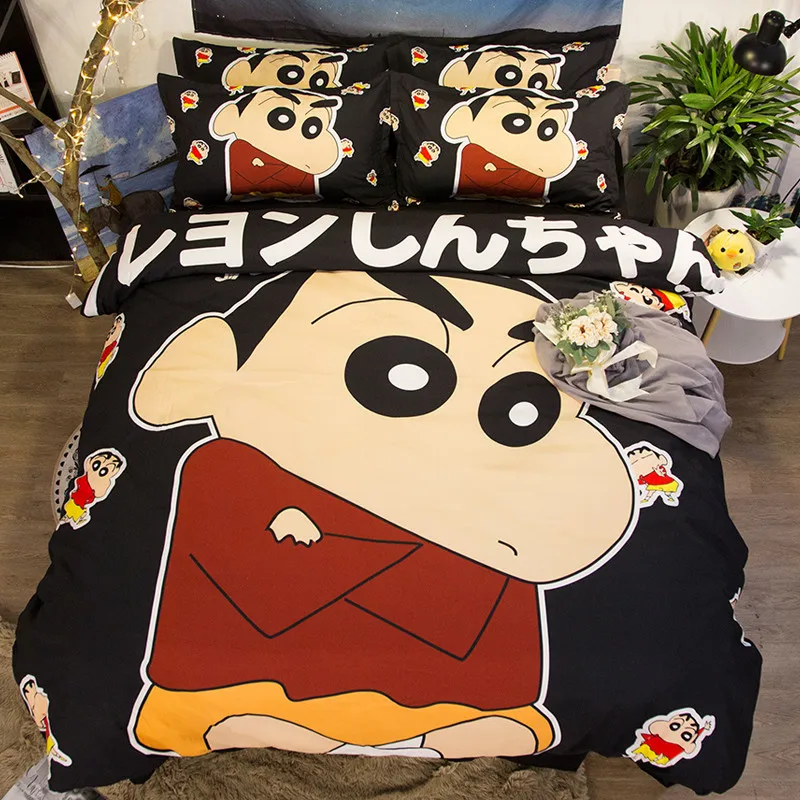 Одеяло/покрывало LLANCL с рисунком японского Аниме Crayon Shin-chan для взрослых спальни 3