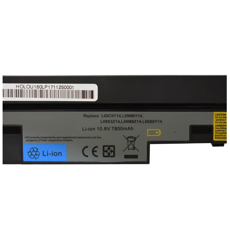 HSW Аккумулятор для ноутбука lenovo ideapad S100 S10-3 S110 S205 S205s U160 U165 M13 U165-AON S100c L09M3Z14 |