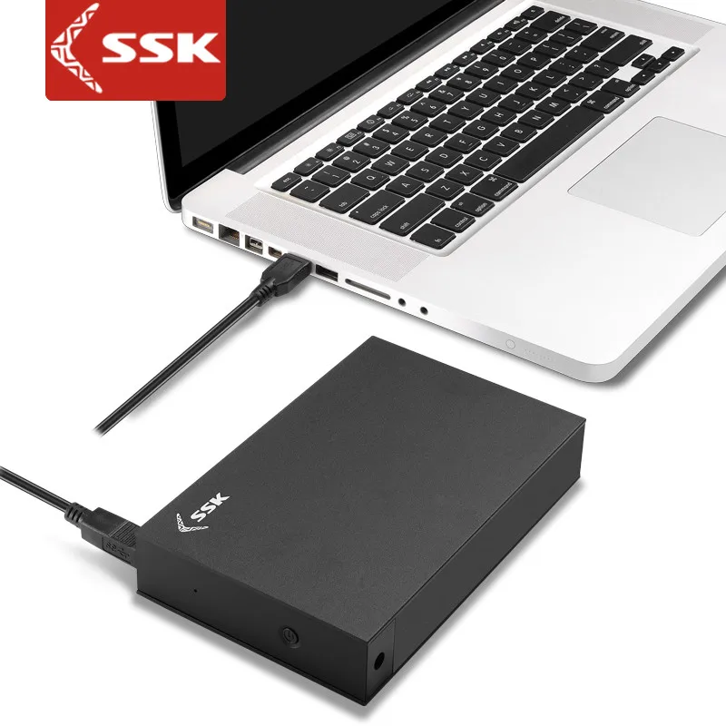 Чехол SSK для жесткого диска 3 5 дюйма SATA на USB 0|Корпус диска| |