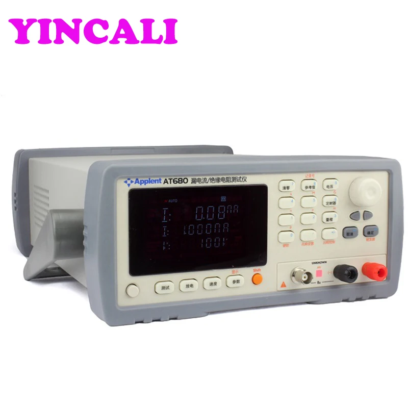 Original Leakage Current Meter Tester AT680 Digital Insulation Resistance Max Reading 9999 Output Voltage 1V-650VDC | Инструменты