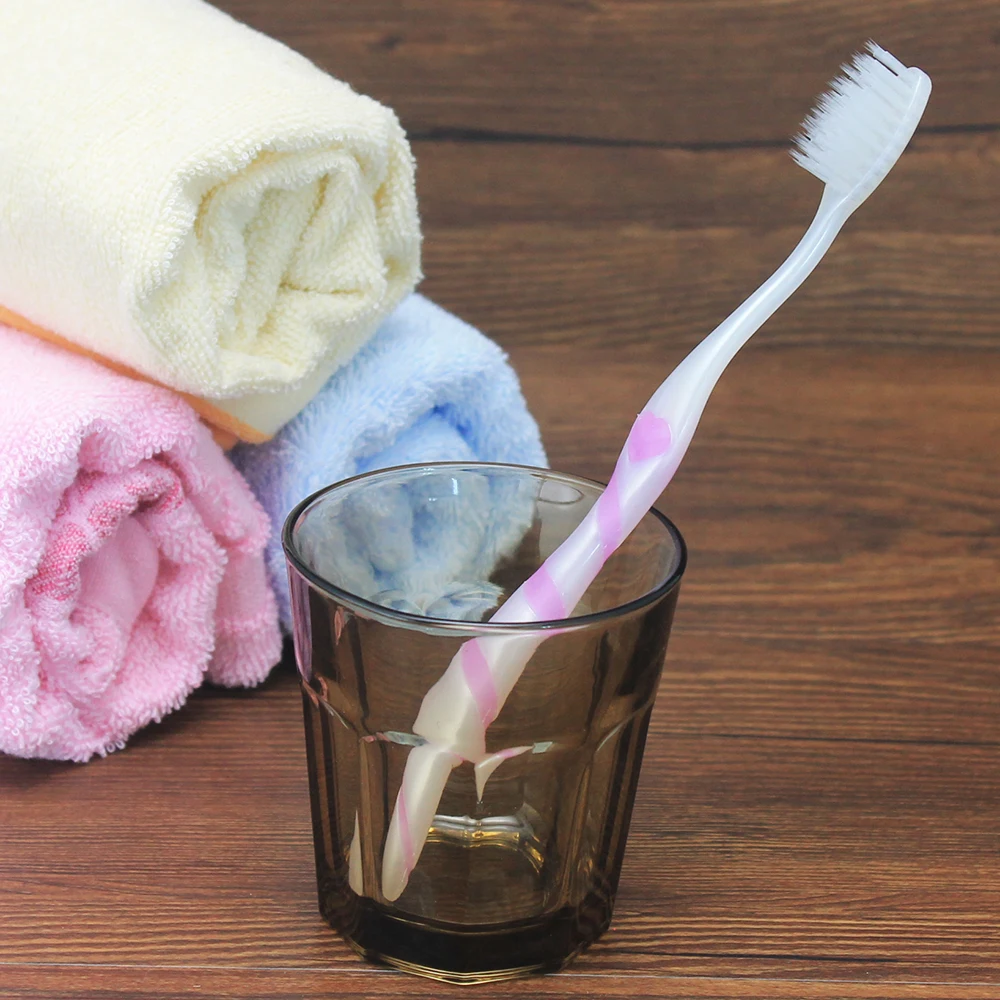 1 шт. антибактериальная зубная щётка из ПП + ТПР|Зубные щетки| |