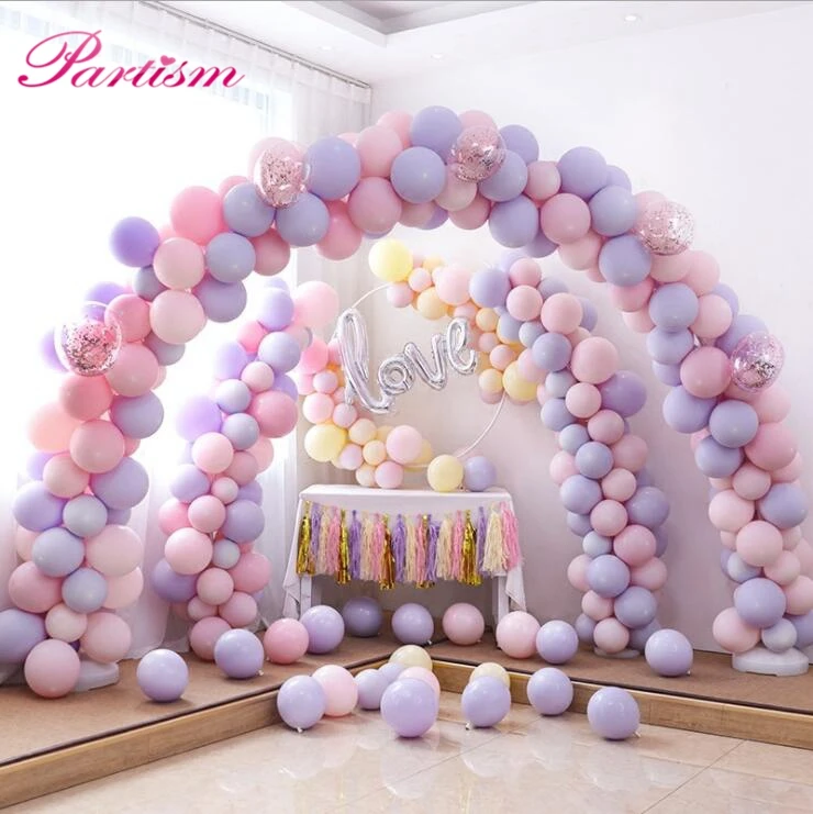 5/10 дюймов 10 шт. надувные мгновенной проявки Macaroon воздушных шаров из латекса, красочным бальным детская игрушка для дома Свадебная вечеринка украшения на вечеринку дня рождения УП