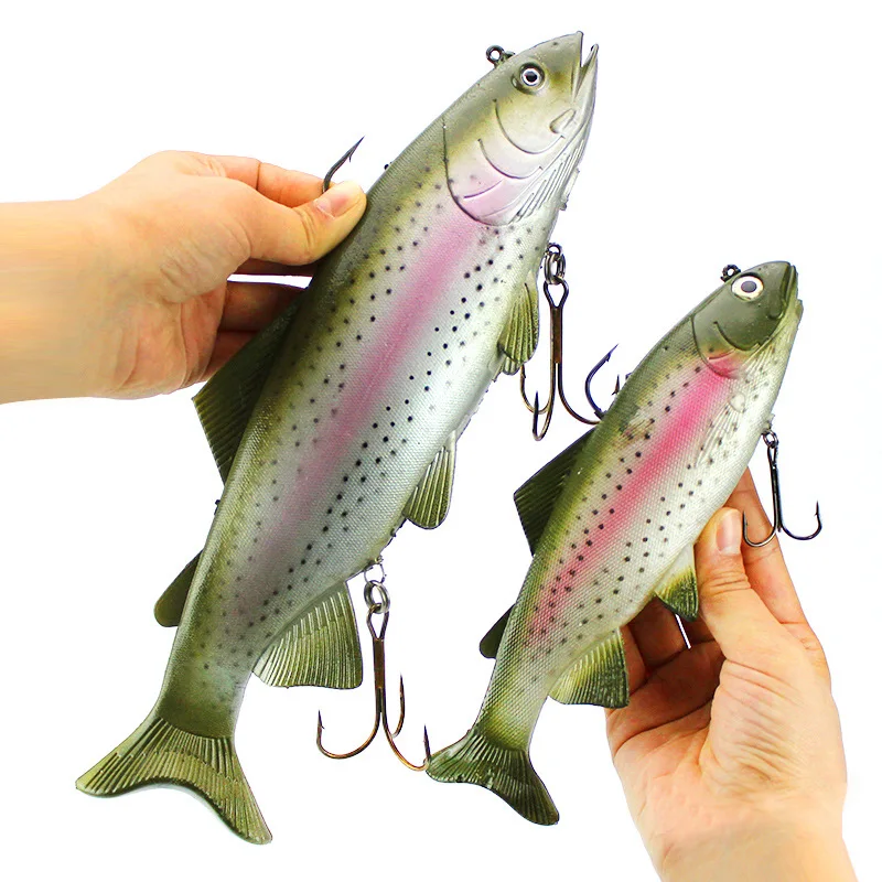 Приманка для 20/30 см 135/400g Морская рыбалка большой Размеры симулировать, мягкие приманки искусственные приманки Peche плавающая приманка воблер Pesca