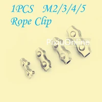 1pcs yt542 304 stainless steel capel m23456 wire rope clips accessories