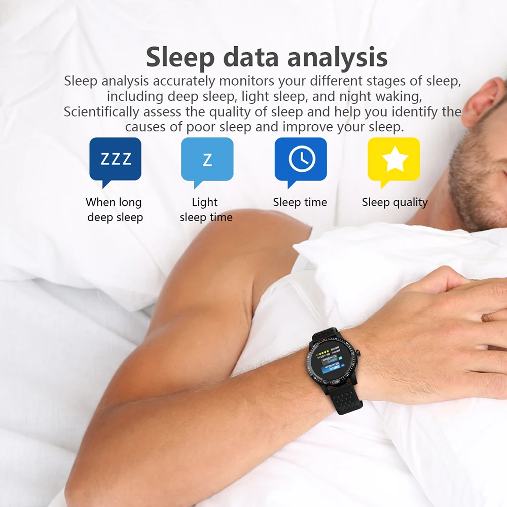 DOOLNNG T1 Bluetooth Smart Watch IP67 Waterproof Heart Rate Blood Pressure Monitoring Sport Pedometer Information Remind | Электроника